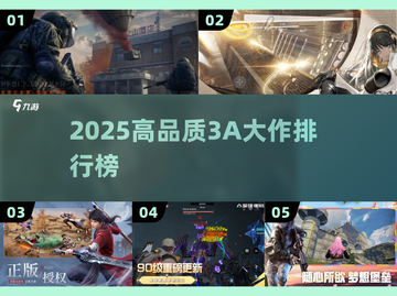 🔥2025最炸裂3A神作TOP榜💥截图1