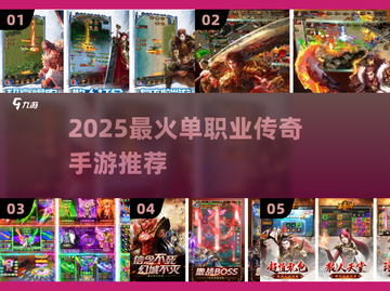 单职业传奇Top5🔥2025最火手游截图1