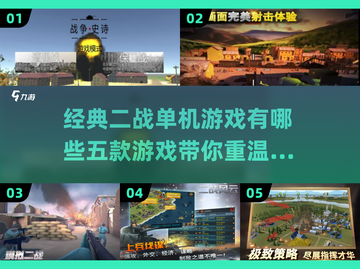 🔥二战迷必玩！五款经典单机游戏推荐🎮截图1