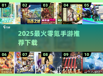 🔥2025零氪手游TOP榜！这些游戏不花钱也能爽玩💥🎮截图1