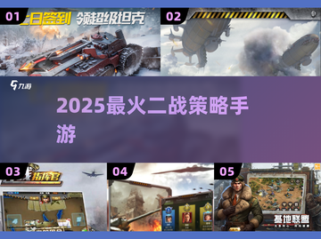 🔥2025必玩二战策略手游💥截图1