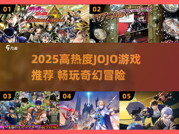 🔥2025高热度JOJO游戏推荐！🎮必玩榜单来袭💥截图1