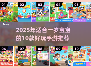 🔥2025一岁宝宝手机游戏TOP10榜单👶🎮截图1