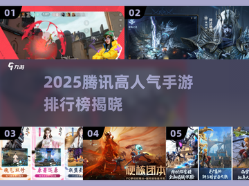 🔥2025腾讯手游排行榜出炉！🎮这些爆款你玩过吗？截图1