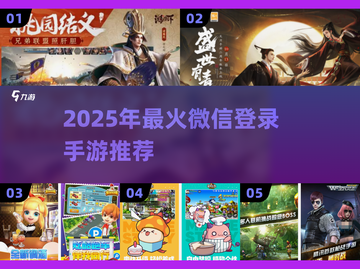 🔥用微信登录就能玩！2025超好玩手游大揭秘🎮截图1