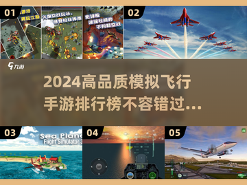 2024高品质🔥飞行模拟手游排行榜✈截图1