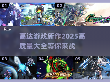 2025高达游戏新作🔥高质量机战大全来了！截图1