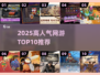 🔥2025最火网游TOP10出炉！🎮