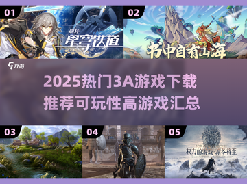 🔥2025热门3A游戏下载推荐！🎮高可玩性TOP榜来袭💥截图1