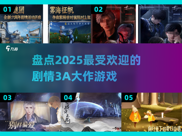 🔥2025必玩！顶级剧情3A大作游戏推荐🎮截图1