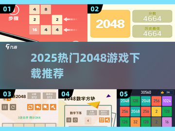 🔥2048单机版下载推荐！2025热门游戏汇总来袭🎉截图1
