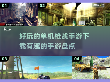 🔥2024必玩枪战手游下载，顶级单机游戏大盘点！💥截图1