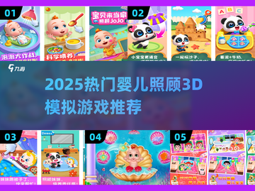 👶🏻超治愈！2025必玩婴儿照顾3D模拟器游戏推荐✨截图1