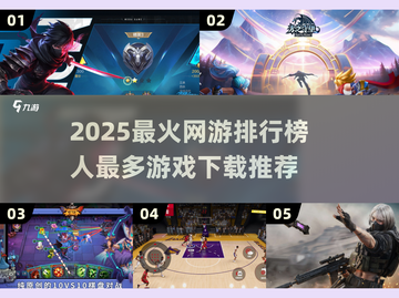 🔥2025最火网游TOP榜出炉！🎮人最多爆款游戏全汇总截图1