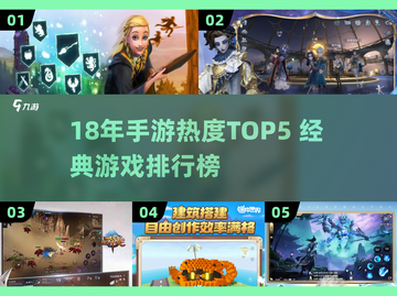 🔥18年手游TOP5榜单出炉！🎮经典必玩截图1