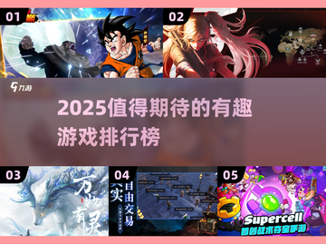 2025必玩🔥值得期待的有趣游戏排行榜🎉截图1