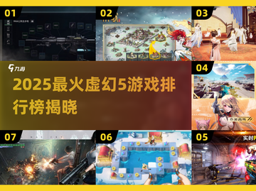 🔥2025虚幻5游戏排行出炉！🎮这些大作太🔥了截图1