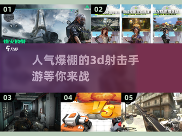 🔥2025必玩！高人气3D射击手游🔥截图1