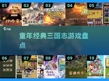 🎮童年神作！经典三国志游戏大回顾🔥截图1