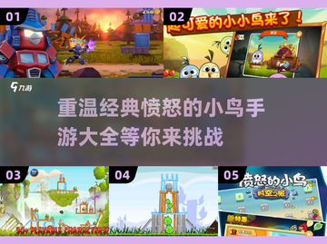 愤怒的小鸟手游合集🎉经典游戏等你来玩！截图1
