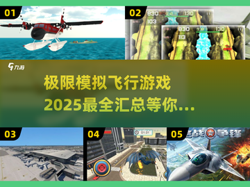 ✈2025最全飞行模拟游戏汇总，真实体验极限飞行！截图1