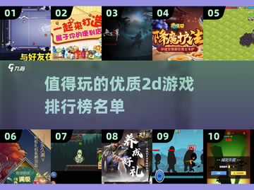 🔥2025必玩！十大优质2D游戏排行榜✨截图1