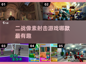 🔥二战像素射击手游排行榜2024来了！玩到停不下来💥截图1