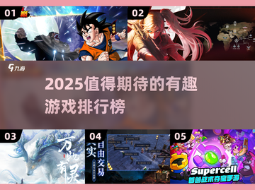 2025必玩🔥值得期待的有趣游戏排行榜🎮截图1