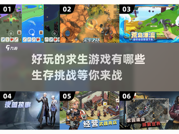 生存爱好者必玩！🔥十大求生游戏推荐🎉截图1