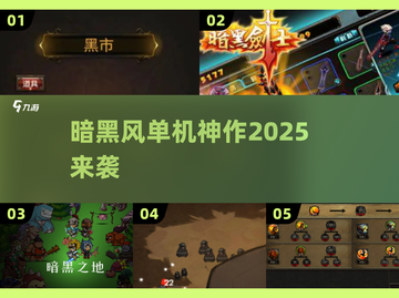 🎮暗黑风单机神作2025来袭！截图1