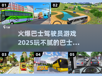 🔥2025必玩！巴士驾驶员游戏下载合集🚗截图1