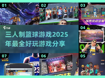 🔥2025最潮三人制篮球游戏推荐🏀带你玩转未来潮流！截图1