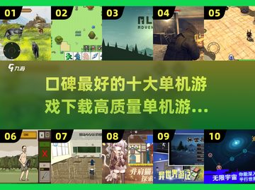 🔥2025年必玩！口碑爆棚的十大单机游戏🔥截图1