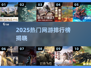🔥2025最火网游排行榜出炉！🎮必玩清单速看截图1