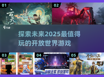 🔥2025必玩！超有趣开放世界游戏盘点🎮截图1