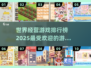 🔥2025最受欢迎世界经营游戏排行榜✅玩了就停不下来！截图1