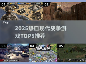 🔥2025最热血现代战争游戏TOP5推荐！🎮截图1