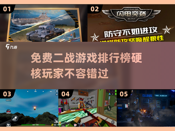🔥免费二战游戏排行榜，硬核玩家必玩❗截图1