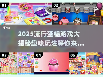 2025超火蛋糕游戏推荐，甜品爱好者冲！🎂🎉截图1