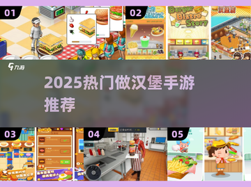 🔥2025超火做汉堡手游TOP榜🍔🎮截图1