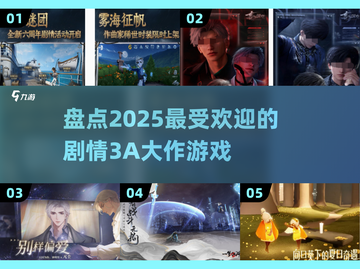 🔥2025必玩！顶级3A剧情大作游戏推荐🎮截图1