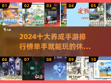 2024十大养成手游🔥你玩过几款？截图1
