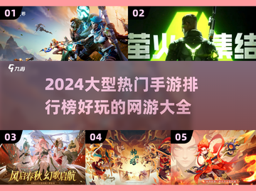2024必玩🔥大型网游手游排行榜🌟截图1
