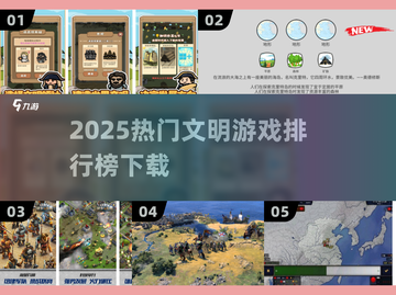 🔥2025文明游戏排行榜出炉！🎮这些神作你玩过吗？截图1