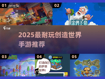 🎮2025最耐玩创造世界手游推荐！截图1