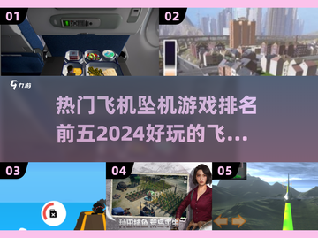 ✈2024必玩！TOP5飞机坠机生存游戏大揭秘🔥截图1