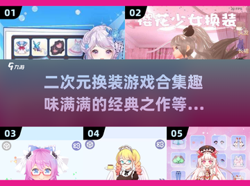 2025超🔥二次元换装游戏合集👗玩到停不下来！截图1