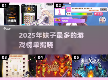 2025妹子最多游戏榜单🔥🎮 这些游戏超容易脱单！截图1