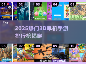 🔥2025最火3D单机手游TOP榜🎮截图1