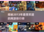 🔥2013年最受欢迎的网游排行榜🔥🎮